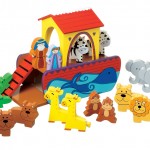 Traditional Wooden Noah's ark