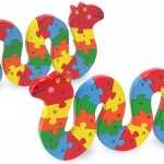 Wooden Snake Alphabet Puzzle